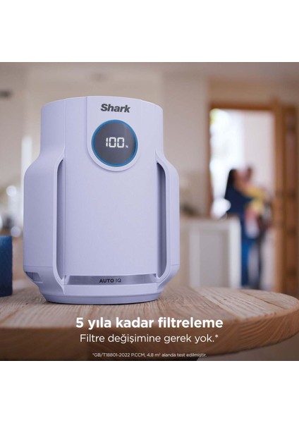 Alerjisi Olan Evler, Aileler ve Evcil Hayvanlar Için Ideal Neverchange5 Compact Pro Hava Temizleyici - Lavanta + 5 Yıl Uzun Ömürlü Filitre fırsatları