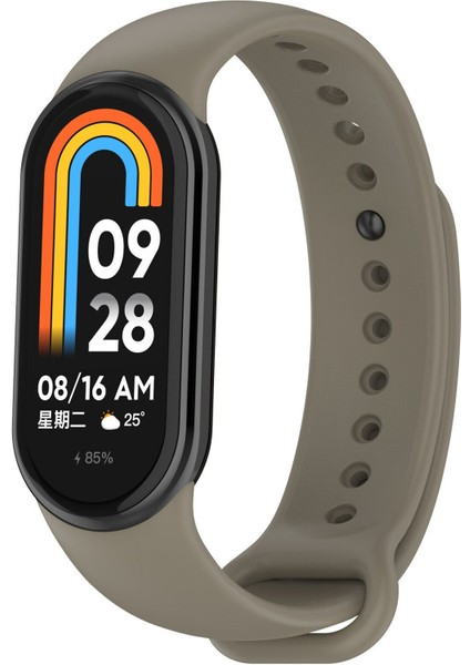 Xiaomi Smart Band 10 ( Mi Band 10 ) Uyumlu Silikon Kordon Esnek Renkli Sportif Klasik Kayış