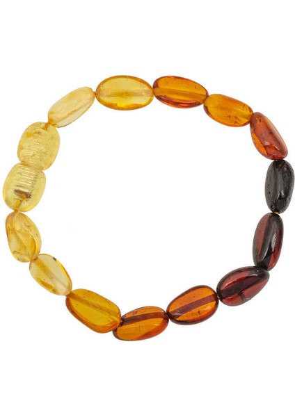 Bebek Damla Kehribar Bileklik