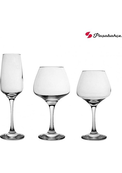 4 Adet Paşabahçe Risus Kadeh Seti 18 Parça