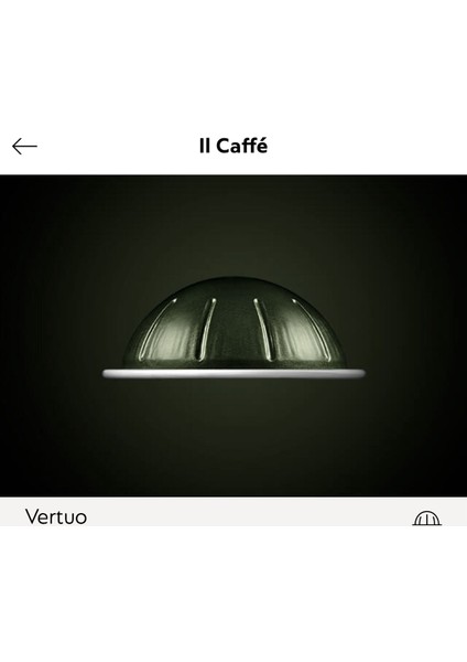 Iı Caffè Vertuo Kapsül Kahve 10 Lu (Vertuo Makineler Için Uygundur)