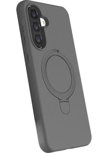 Nrzsnt Newface Samsung Galaxy A26 Regal Magsafe Standlı Kapak - Titan Gri modelleri