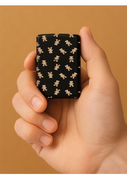 Özel Tasarım Şık ve Dayanıklı Uv Desenli Baskılı Benzinli Metal Çakmak Ayi Teds