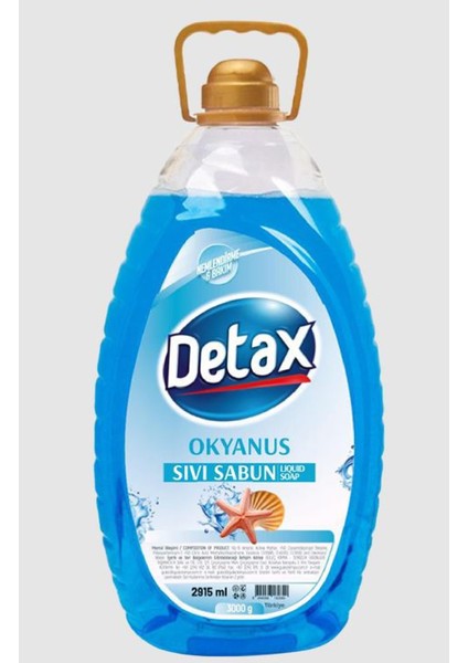 Sıvı El Sabunu 3000 ml Okyanus
