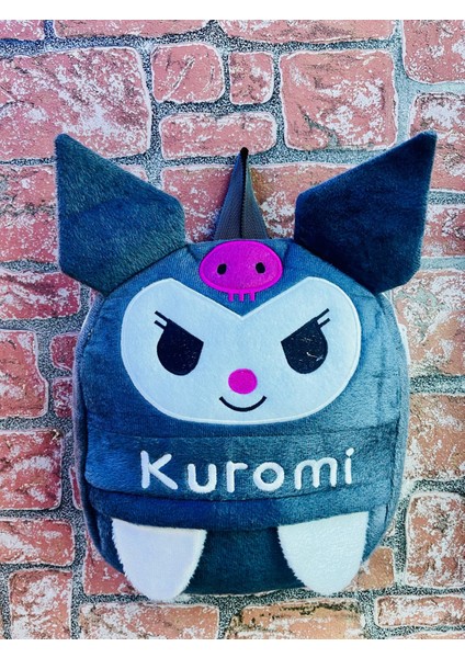 Peluş Çocuk Sırt Çantası - Labubu Hello Kitty Kuromi Stitch Mickey Mouse Bugs Bunny Çanta