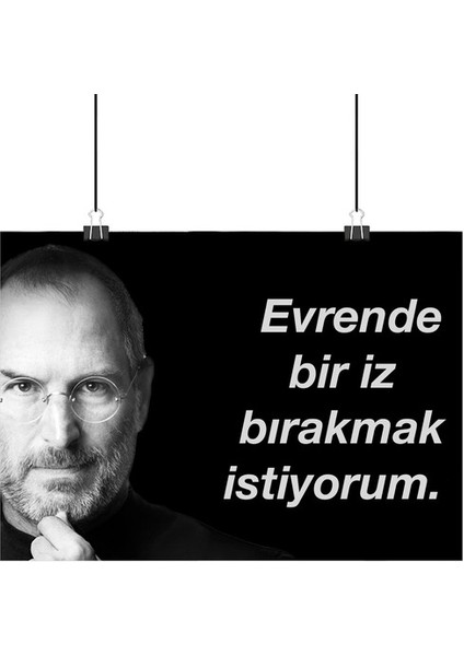 Steve Jobs Poster2 - Retro Duvar Dekoru