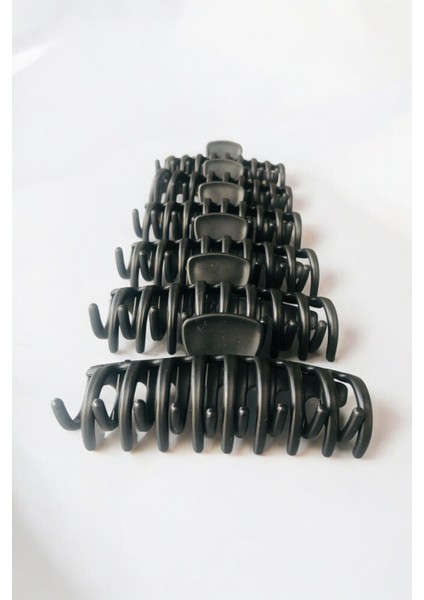 11 cm Büyük Boy Tırpan Model Renkli Kadın Saç Tokası | 6’lı Set – Güçlü Tutuculuk – Mat Yüzey fırsatları