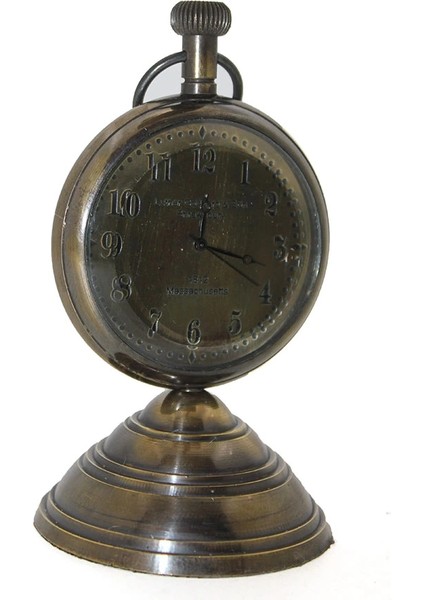 Bfs Masa Üstü Pirinç Saat 16142