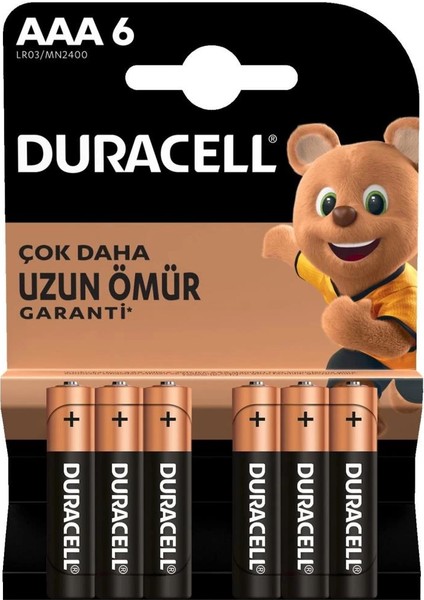 Bfs Duracell 6'lı Aaa Ince Kalem Pil