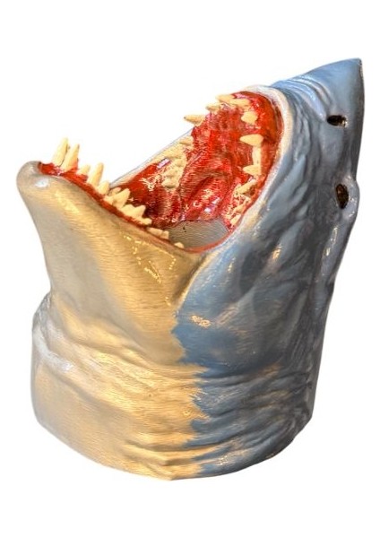 Köpek Balığı Figürlü Şaraplık - El Işçiliği Boyama fırsatları