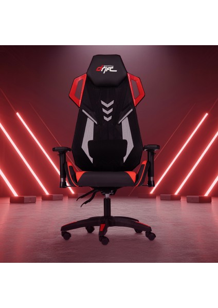 Drift Strix Fileli Oyuncu Koltuğu – Ergonomik, Ayarlanabilir, Rahat ve Dayanıklı, 3D Kolçak