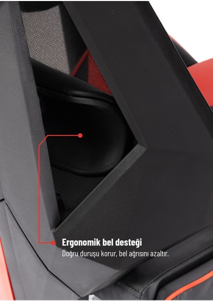 Drift Strix Fileli Oyuncu Koltuğu – Ergonomik, Ayarlanabilir, Rahat ve Dayanıklı, 3D Kolçak indirimleri