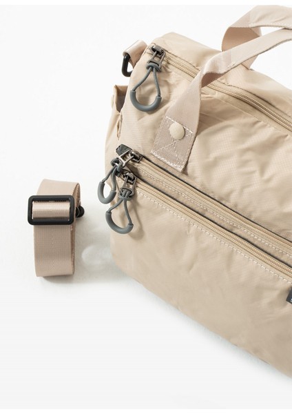 Sanmorris Kadın 4 Bölmeli Paraşüt Kumaş Ayarlanabilir Çapraz Askılı El ve Omuz Çantası fırsatları