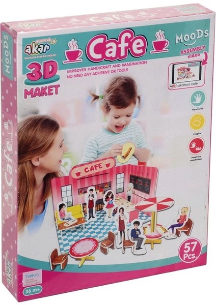 Bfs Cafe Maket 3 Boyutlu Puzzle