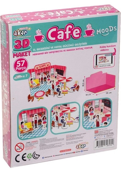Bfs Cafe Maket 3 Boyutlu Puzzle fiyatları