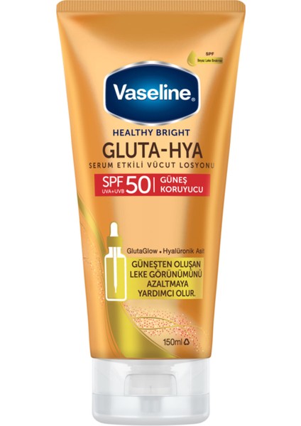 Gluta Hya Güneş Koruyucu Vücut Losyonu 150 ml 2 Adet