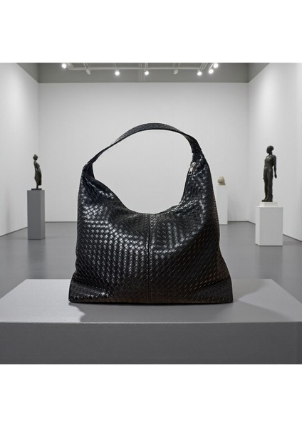 Örgü Detaylı Salaş Kadın Omuz Çantası fiyatları