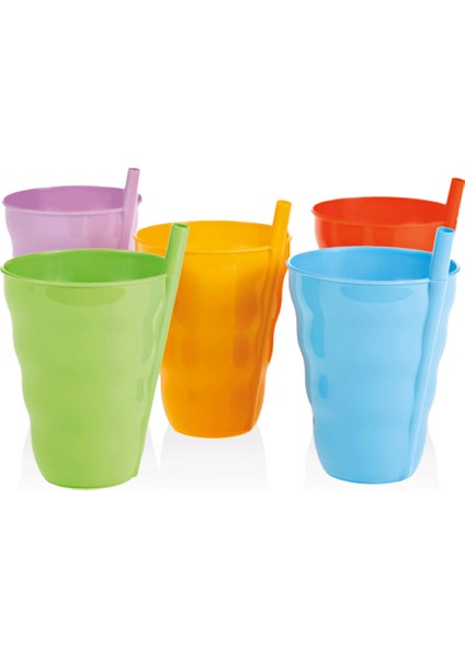 Funny Pipetli Bardak 1 Adet ROYALEKS-BSF533