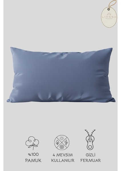 Premium Softtouch™ | 2’li Penye Yastık Kılıfı Seti | %100 Pamuk | 50X70 cm | Fermuarlı | Jersey Kumaş fiyatları