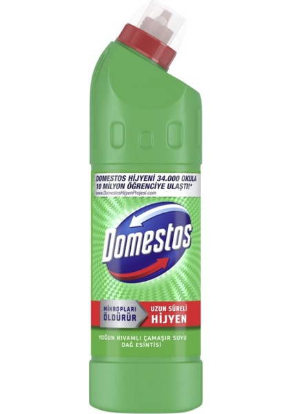 Yoğun Kıvamlı Çamaşır Suyu Dağ Esintisi 750 ml 3 Adet