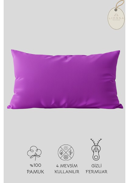 Premium Softtouch™ | 2’li Penye Yastık Kılıfı Seti | %100 Pamuk | 50X70 cm | Fermuarlı | Jersey Kumaş fiyatları