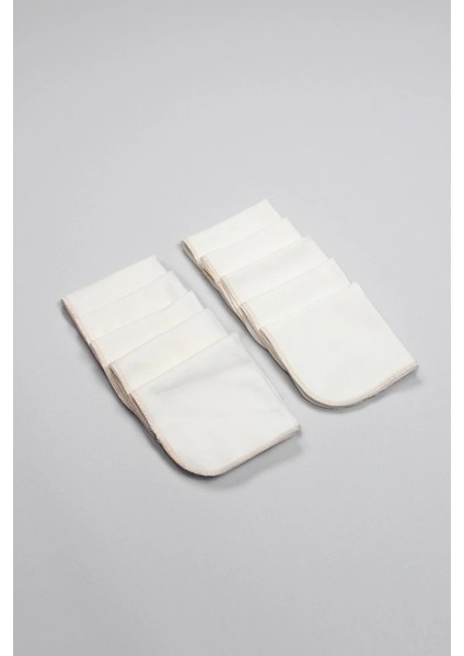 Bfs Bistyle Organik 20X20 10'lu Penye Mendil 90102 Ekru modelleri