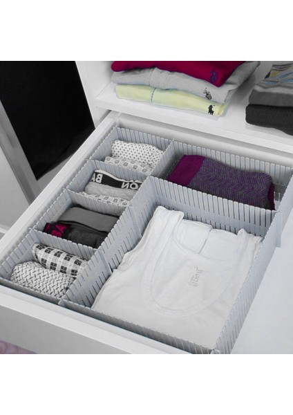 4'lü Çekmece Düzenleyici - Asorti