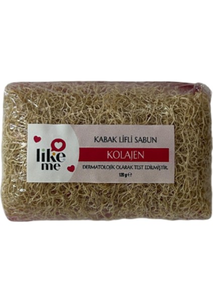 Kabak Lifli Sabun Kolajen 120 G 2 Adet