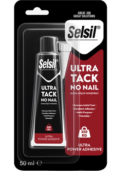 Ultra Tack Güçlü Yapıştırıcı Beyaz 50 ml 3 Adet