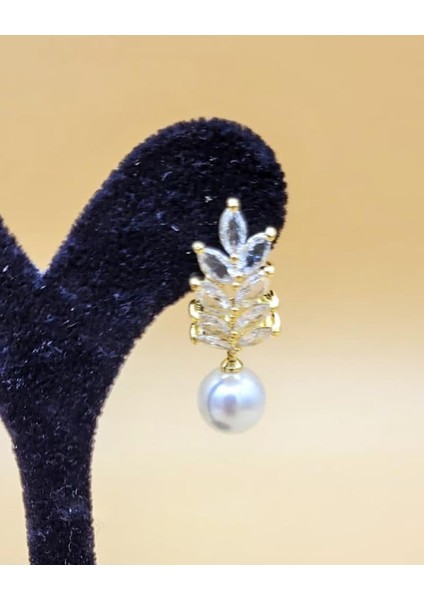 Serena Inci Yaprak Gold Küpe fiyatları