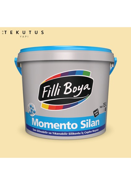 Momento Silan Silikonlu Iç Cephe Boyası 15 L Cİ-7232 / 4295 Harran