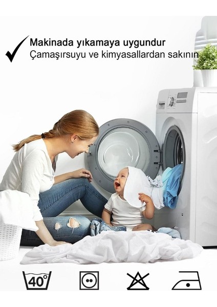 180X200 %100 Pamuklu Havlu Yüzey Sıvı Geçirmez Yatak Alezi