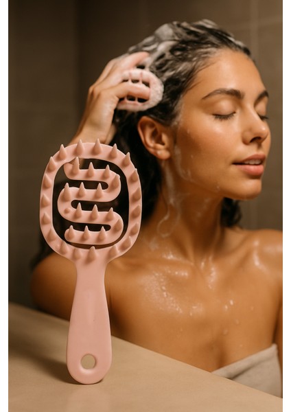 Silikon Saç Masaj Tarağı – Saç Yıkama Tarağı Duşta Rahatlatıcı Yıkama ve Derin Temizlik Etkisi 722294 fiyatları