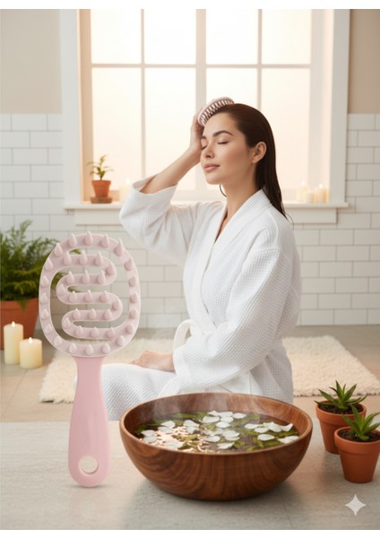 Silikon Saç Masaj Tarağı – Saç Yıkama Tarağı Duşta Rahatlatıcı Yıkama ve Derin Temizlik Etkisi 722294 modelleri