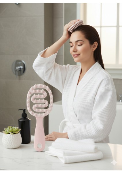 Silikon Saç Masaj Tarağı – Saç Yıkama Tarağı Duşta Rahatlatıcı Yıkama ve Derin Temizlik Etkisi 722294 fırsatları