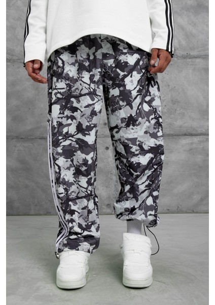 Siyah Kamuflaj Desenli Paraşüt Kumaş Eşofman fiyatları