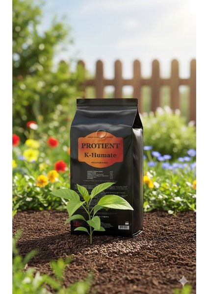 Protıent K-Humate – Yüksek Çözünürlük, Hızlı Etki – Potasyum Humat %100 Suda Çözünür Organik Madde Kaynağı 0.5 kg fırsatları