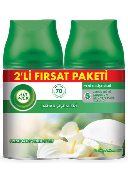 2 Adet Air Wick Fresh Bahar Çiçekleri 2'li fiyatları