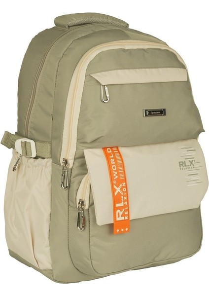 Relaxion Yeni Sezon Su Geçirmez Kumaş Okul Günlük Kullanıma Uygun Sırt Çantası