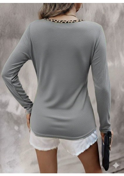 Kadın Uzun Kollu V Yakalı Kaşkorse Bluz fiyatları