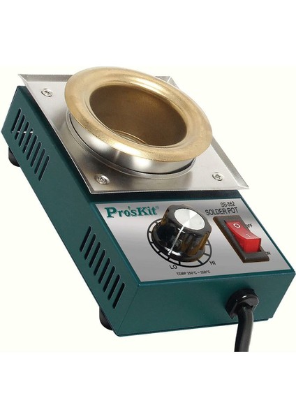 SS-552B Lehim Potası 300W Lehim Kapasitesi 500 gr