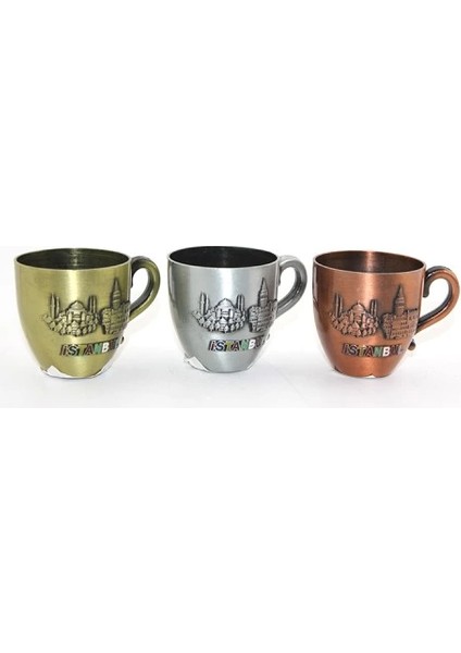 Metal Istanbul Yöresel Bardak