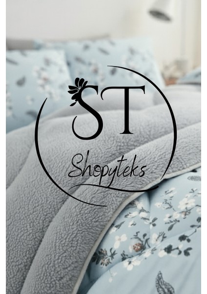 Çift Kişilik Çiçekli Welsoft Uyku Seti Çift Taraflı 195X215 (Polarlı) modelleri