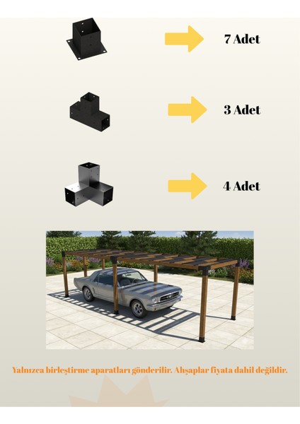 Ahşap Garajlar Için Birleştirme Aparatları indirimleri