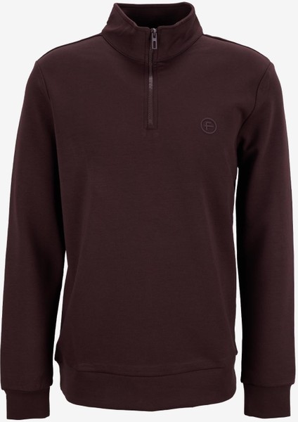 Bato Yaka Düz Kahve Erkek Sweatshırt FC4WM-SWT 2233. fiyatları