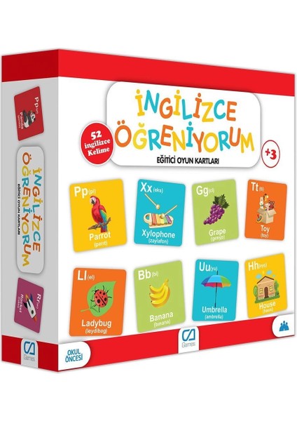 5044 Eğitici Ingilizce Öğreniyorum -Ca Games