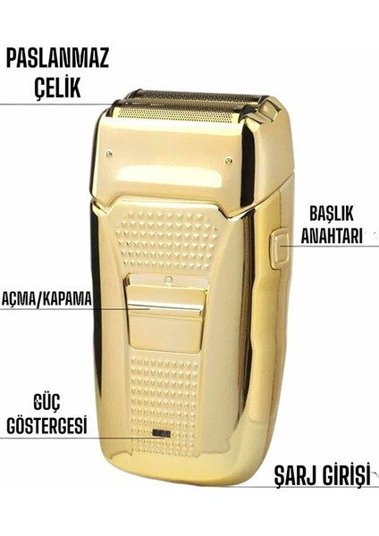 Tıraş Makinesi Sinek Kaydı Saç Sakal ve Vücut Tıraşına Uygun - N771J060-M88771 indirimleri