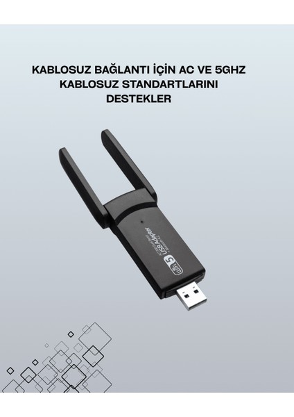 Realtek Chipsetli 5g Destekli Yüksek Hızlı Ağ Adaptörü - N589J529-M97589 fiyatları