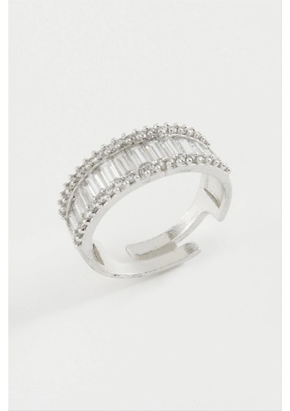 Baget Zirkon Taşlı Yüzük