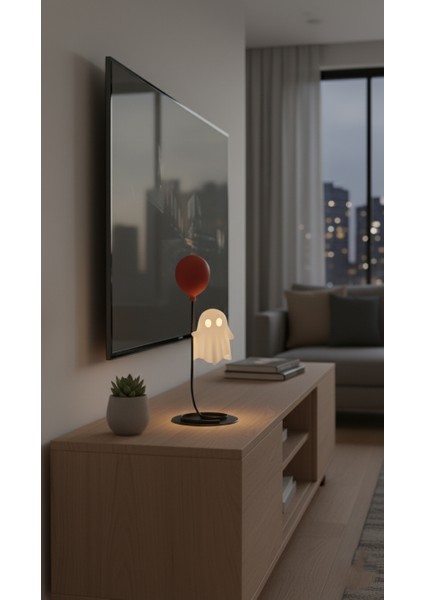 Js 3ddreams Baloncu Hayalet Tealight Lamba fırsatları